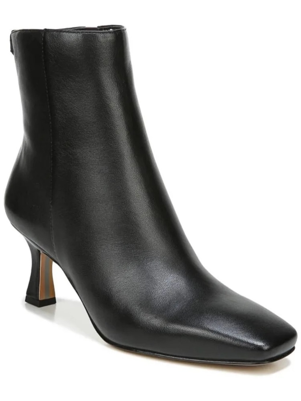 Sam Edelman Lizzo Black Leather Booties Women’s 8